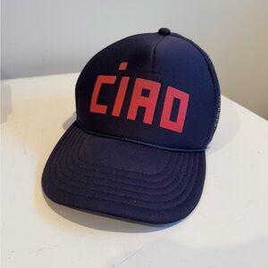 Clare V Ciao hat- navy